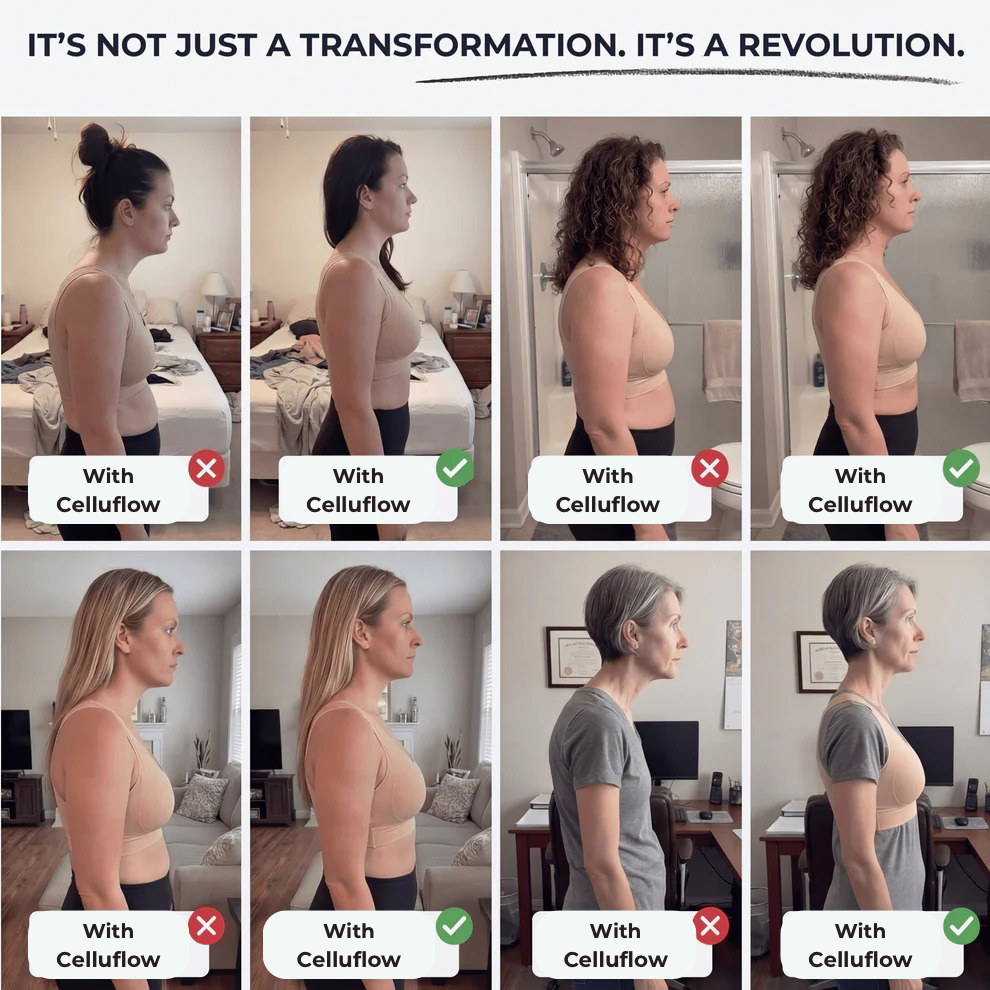 Celluflow 3D Posture Bra